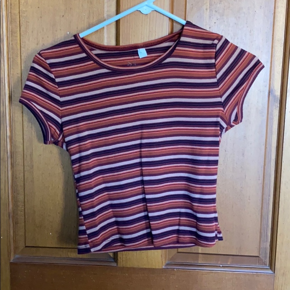 Stripped crop top